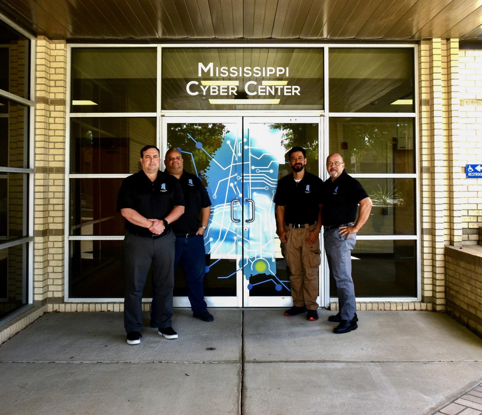 A picture of the Mississippi Cyber Initiative team